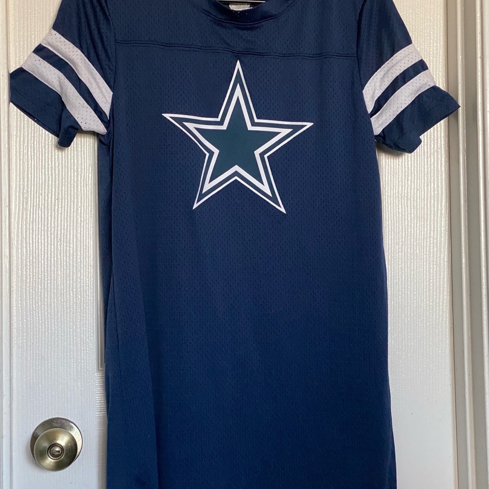 Women’s Dallas Cowboys Jersey Dress By Fanatics Size XS